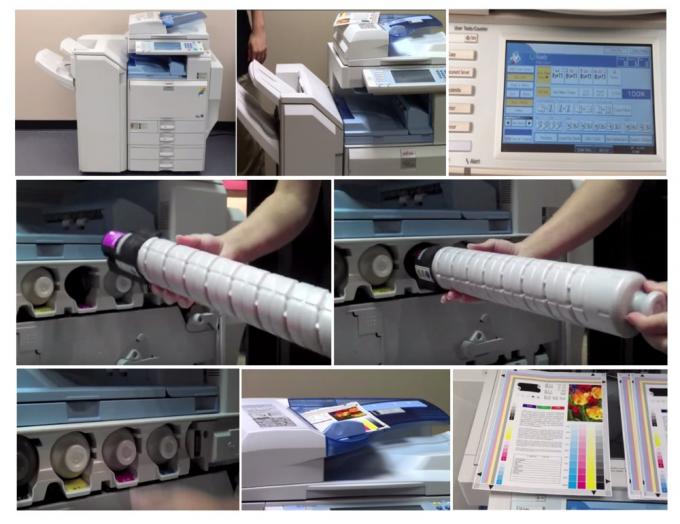 ricohのaficio mpc3300 mpc2800の原物のための最上質の多用性があるricoh mp c3300のトナー カートリッジの取り替え