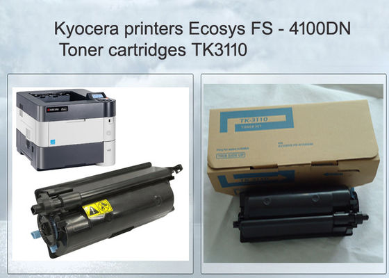 Kyocera FS-4100DNの多用性がある黒TK3110 Kyoceraのトナー カートリッジ15500ページ