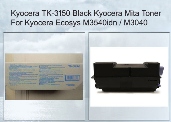 EcoSys M3040IDNプリンターのためのKyoceraのトナー カートリッジ1T02NX0NL0 TK3150の黒